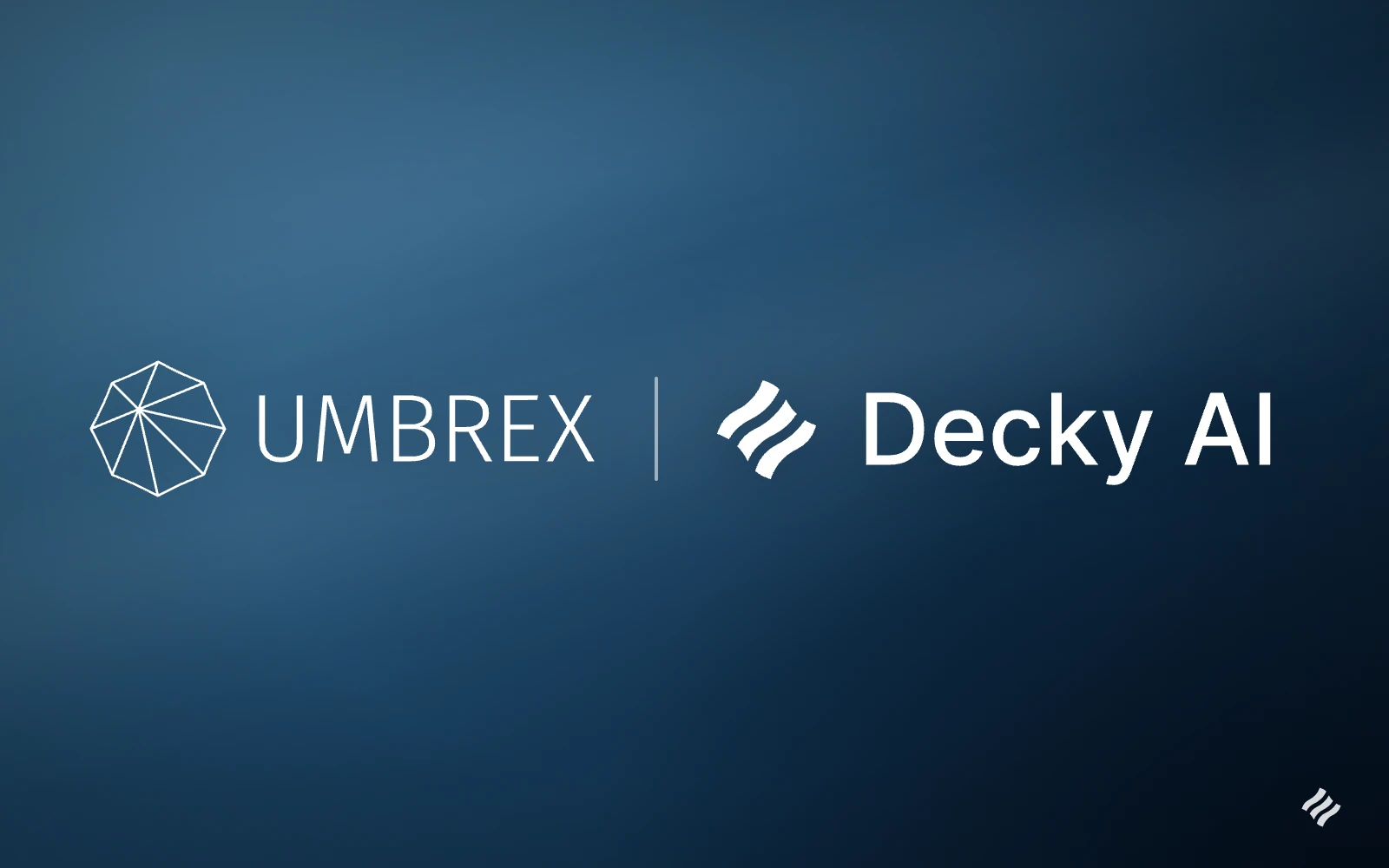 The Umbrex and Decky AI logos side by side